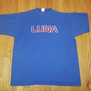 RARE Vintage 90s LUNA T-Shirt Band Concert Tour Dean Wareham