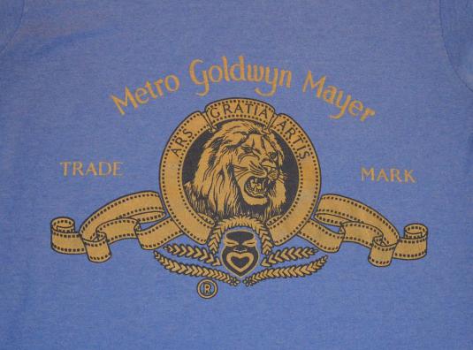 Vintage 80s 90s MGM Studios Promo T-Shirt Soft 50/50 – M