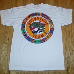 Vintage 90s MARLBORO ADVENTURE TEAM T-Shirt NDS NWOT L - XL