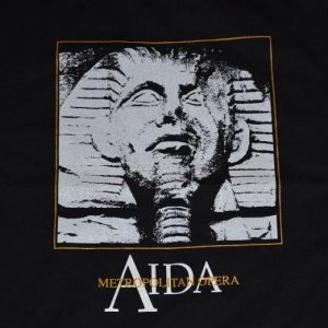 Vintage 90s Tshirt NY Metropolitan Opera Aida XLT, 2XLT