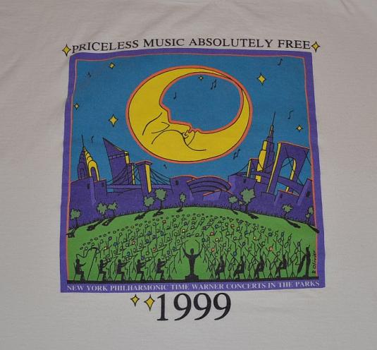 Vintage 90s NY Philharmonic in the Park T-Shirt – XL