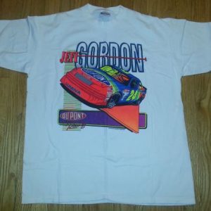 1993 Jeff Gordon T-Shirt 90s NASCAR Dupont Refinish Racing