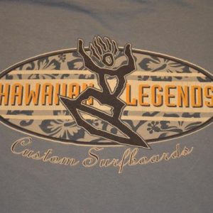 VTG90s T-Shirt Hawaiian Legends Custom Surfboards XL