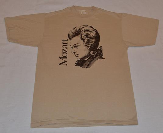 Vintage 80s Mozart T-Shirt Classical Music Symphony – M, L