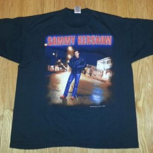 1996 Sammy Kershaw T-Shirt Politics Religion and Her Sz XL