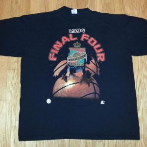VTG 90s NCAA FINAL FOUR T-Shirt 1994 Basketball Fits XL-XXL