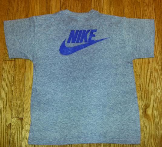 80s Basketball Camp T-Shirt Nike Gray Tag Sz L