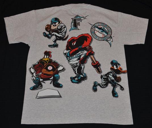 Vintage 90s Florida Marlins Looney Tunes T-Shirt – XL, MLB