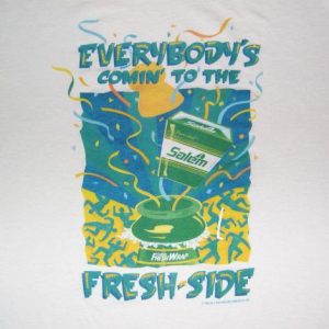 VTG 90s Salem Cigarettes Fresh Side Promo T-Shirt Fits L