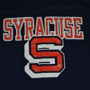 Vintage 80s 90s Syracuse University T-Shirt - L