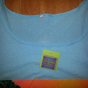 VTG 80s Hawaii Black Sand Beach Tank Top T-Shirt XL - XXL