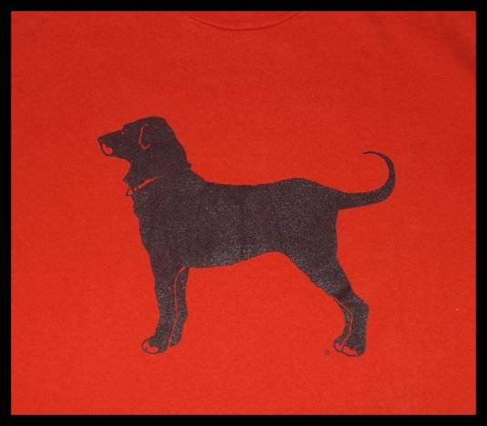 Vintage 90s 1992 Black Dog Martha's Vineyard T-Shirt Size L