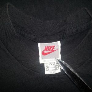 Vintage 80s 90s NIKE T-Shirt Gray Tag Made in USA Sz M