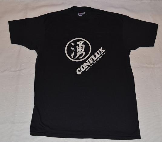 Vintage 80s SOFT 50/50 Conflux Martial Arts T-Shirt – L