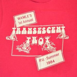 Vintage 80s WAMLE's 1st Transescent Trot 1984 - M