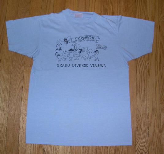 VTG 80s Carnegie Institution Embryology T-Shirt Fits S to M