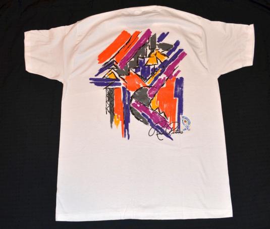 Vintage 80s 90s NWT/NDS Rick Pitino Paintbrush T-Shirt Sz XL