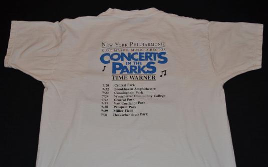 Vintage 90s NY Philharmonic in the Park T-Shirt – XL