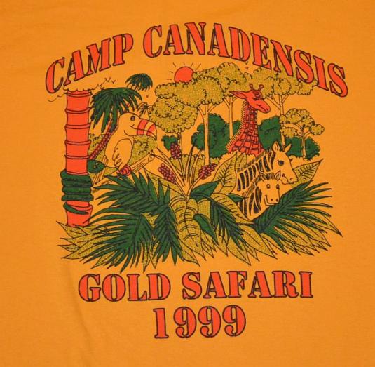 Vintage 90s Camp Canadensis “Gold Safari” T-Shirt