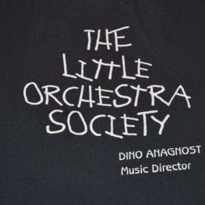 Vintage 80s Little Orchestra Society T-Shirt Sz L Anagnost