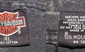 VTG 80s HARLEY DAVIDSON T-Shirt Zoom Along Fits XL - 3XL