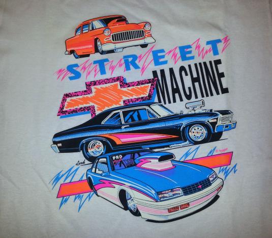 NDS 80s Street Machines T-Shirt Chevy Muscle Cars Chevrolet