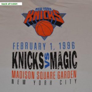 Vintage 90s Speedo MSG Knicks v Orlando NBA T-Shirt - XL