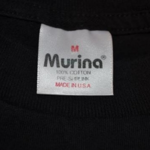 Vintage Murina T-Shirt Tags | Brand