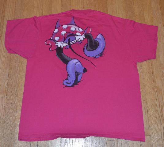 VTG 80s 90s Minnie Mouse T-Shirt Double Sided Fits XL to XXL