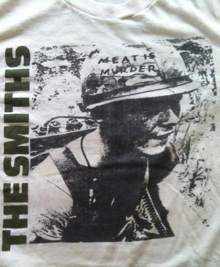 The Smiths Meat is Murder 1985 Tour Shirt