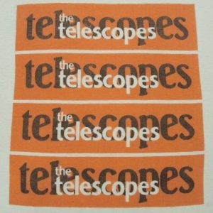 VINTAGE 1989 THE TELESCOPES T-SHIRT