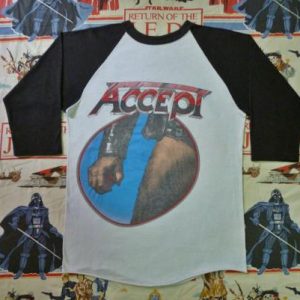 VINTAGE 1984 ACCEPT TOUR T-SHIRT