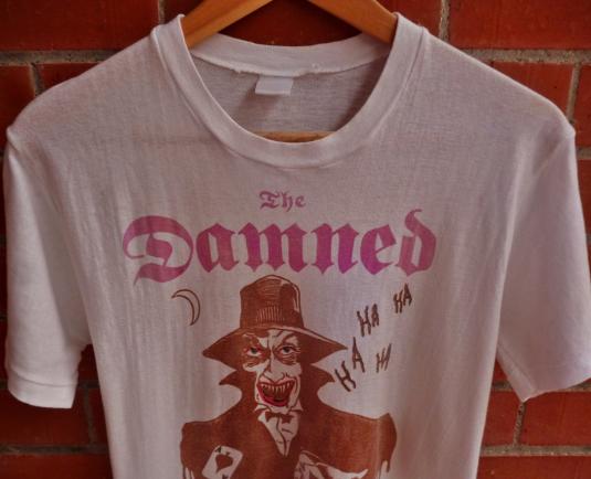 VINTAGE 80S THE DAMNED T-SHIRT | Defunkd