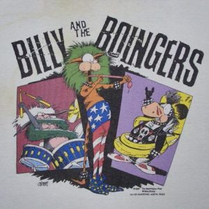 VINTAGE 1987 BILLY & THE BOINGERS T-SHIRT