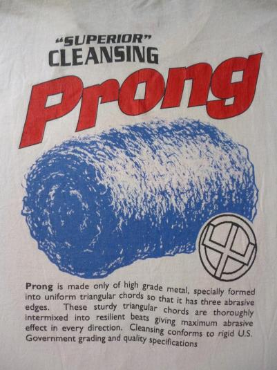 VINTAGE 90S PRONG SUPERIOR CLEANSING T-SHIRT