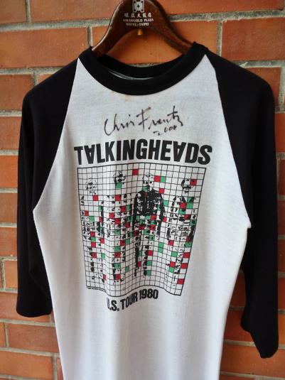 TALKING HEADS U.S. TOUR 1980 七分袖カットソー TALKING HEADS U.S. TOUR 1980 七分袖カットソー