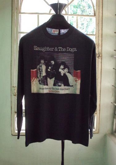 VINTAGE 80’S SLAUGHTER & THE DOGS T-SHIRT