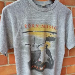 VINTAGE 1982 ROXY MUSIC AVALON TOUR T-SHIRT