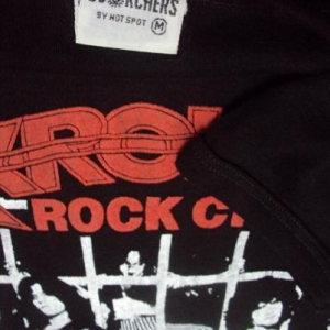 VINTAGE 1981 KROKUS TOUR T-SHIRT & PROGRAMME PLUS SIGNATURE