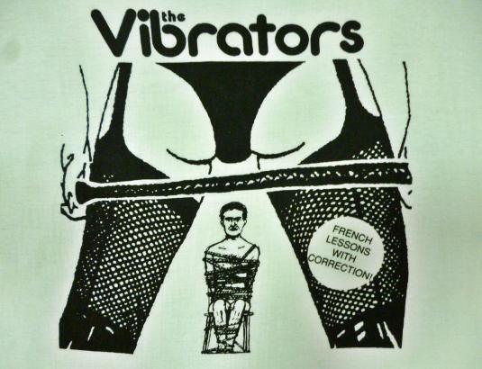 VINTAGE THE VIBRATORS T-SHIRT