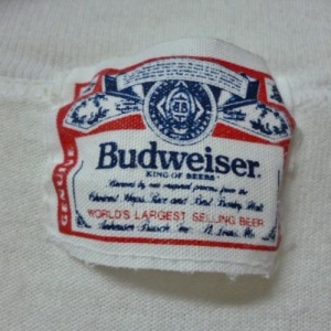 VINTAGE 80S BUDWEISER KING OF BEER T-SHIRT