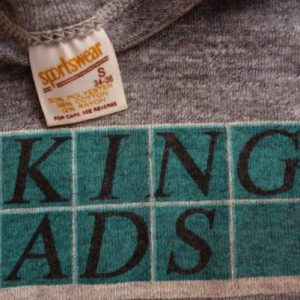 VINTAGE 1978 TALKING HEADS BUILDING AND FOOD T-SHIRT