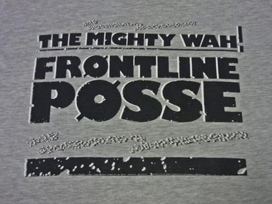 VINTAGE EARLY 80S THE MIGHTY WAH T-SHIRT