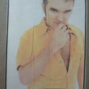 VINTAGE 90S MORRISSEY EUROPEAN TOUR T-SHIRT