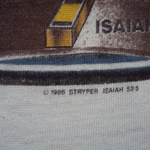 Vintage 1987 STRYPER Tour T-Shirt