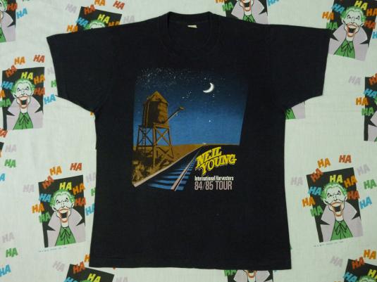 VINTAGE 1984 NEIL YOUNG T-SHIRT | Defunkd