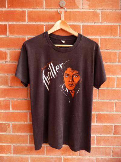 Vintage 1983 MICHAEL JACKSON Thriller T-Shirt