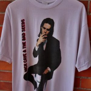 VINTAGE 1992 NICK CAVE & THE BAD SEEDS EUROPE TOUR T-SHIRT