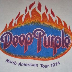 VINTAGE 1974 DEEP PURPLE T-SHIRT