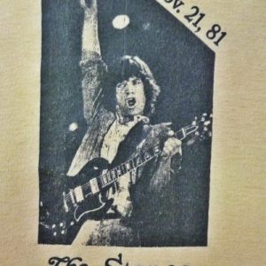 VINTAGE 1981 THE STONES T-SHIRT